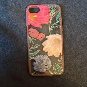 Floral Pattern Phone Case - Pink